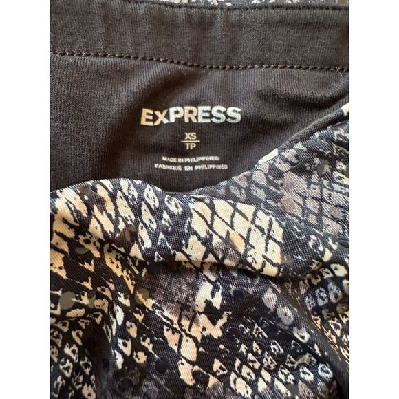 Y2K Express Animal Print Tube Top Size XS - Picture 4 of 6